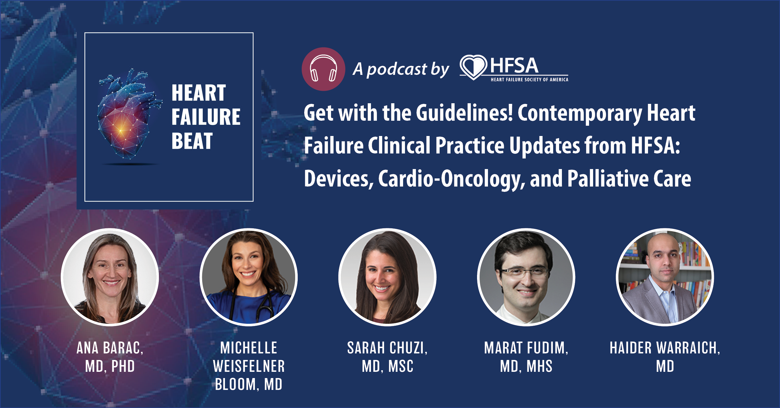 Heart Failure Beat Get with the Guidelines Episode Promo Graphic 12.2024