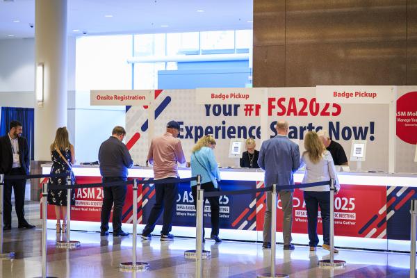 ASM 2025 Registration Booth