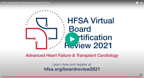 HFSA Board Certification Review 2021 Video Screenshot