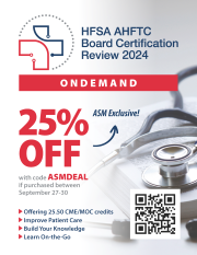 HFSA AHFTC Board Course Certification Review ASM Exclusive Deal 2024