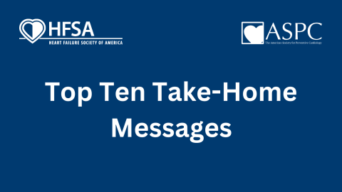 Scientific Statement Top Take-Home Messages 