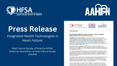HFSA AAHFN Statement Press Release