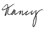 Nancy Albert First Name Signature